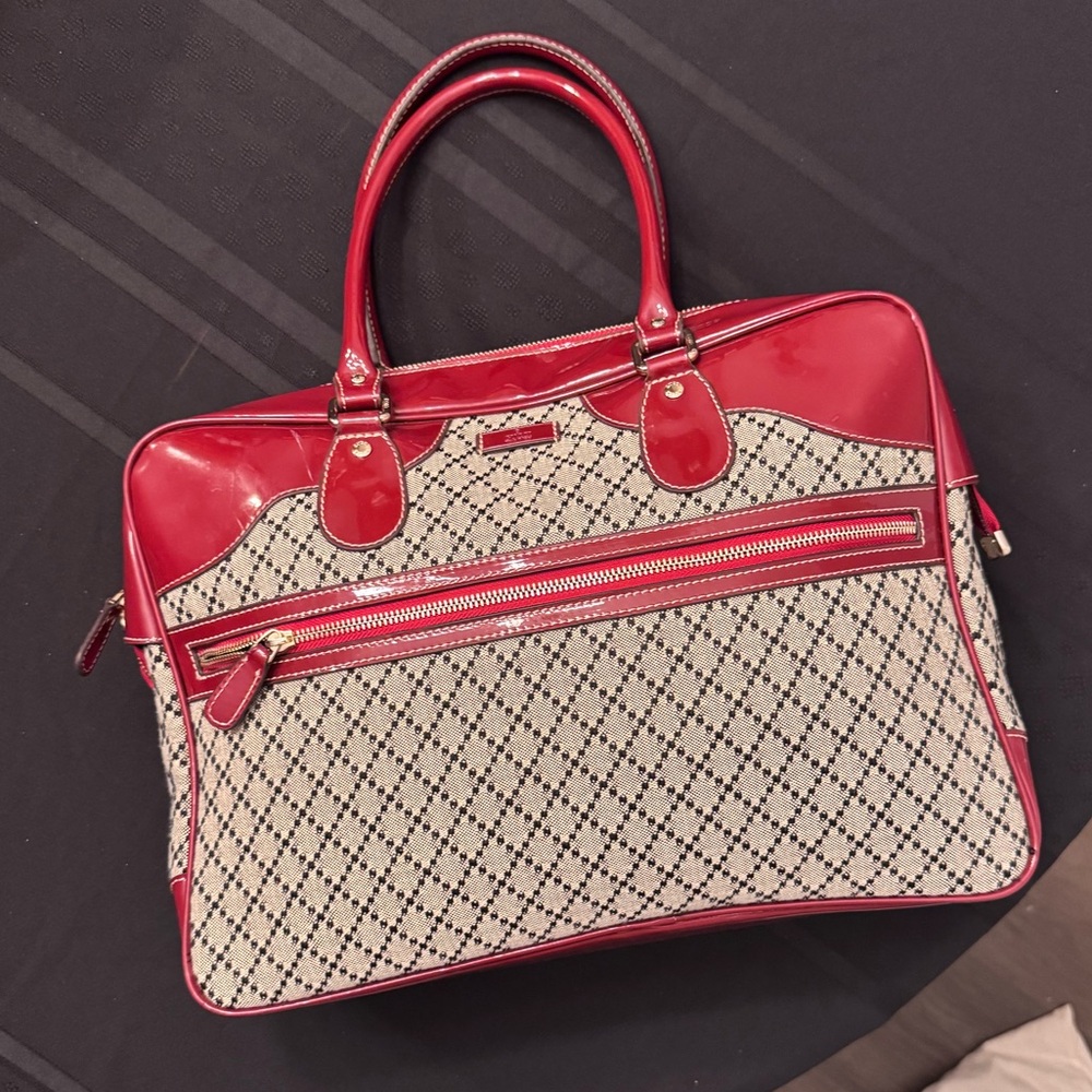 Gucci 231838 Diamante Boston Duffle Bag - Picture 2 of 13